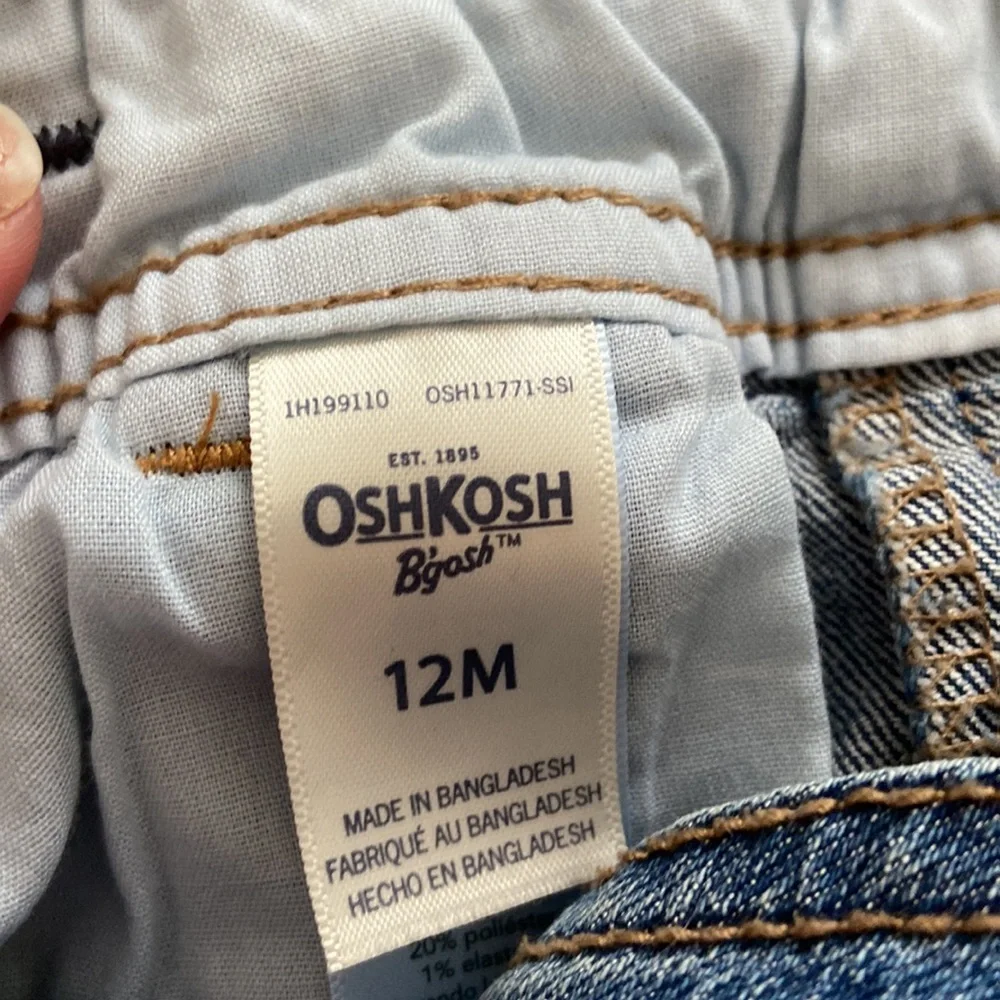 Oshkosh B’gosh Blue Denim painter overall size 12 months